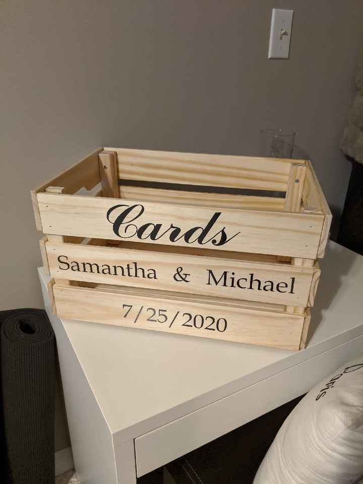 Are you DIYing your card box? - 1