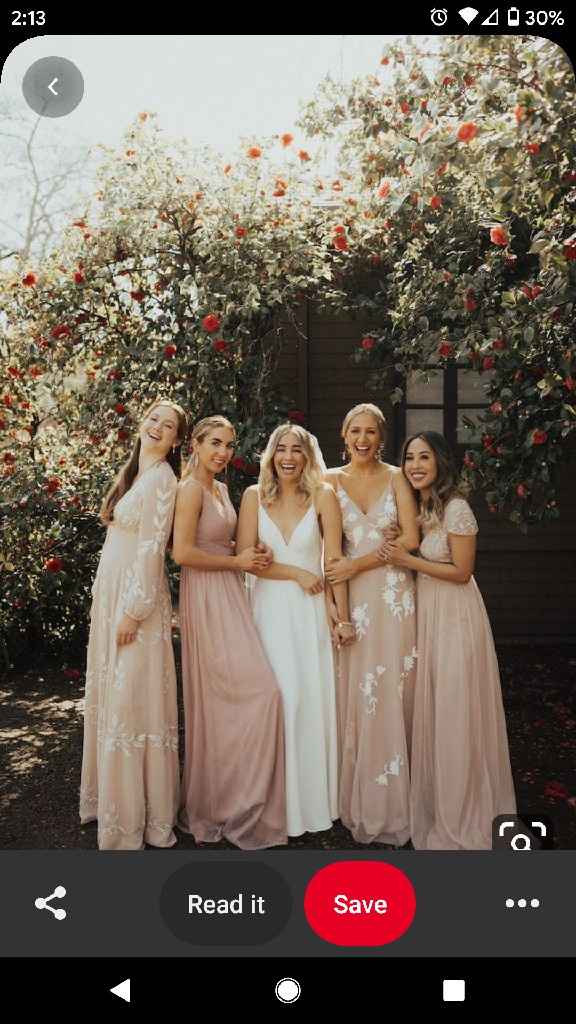 Different Bridesmaid dresses? - 1