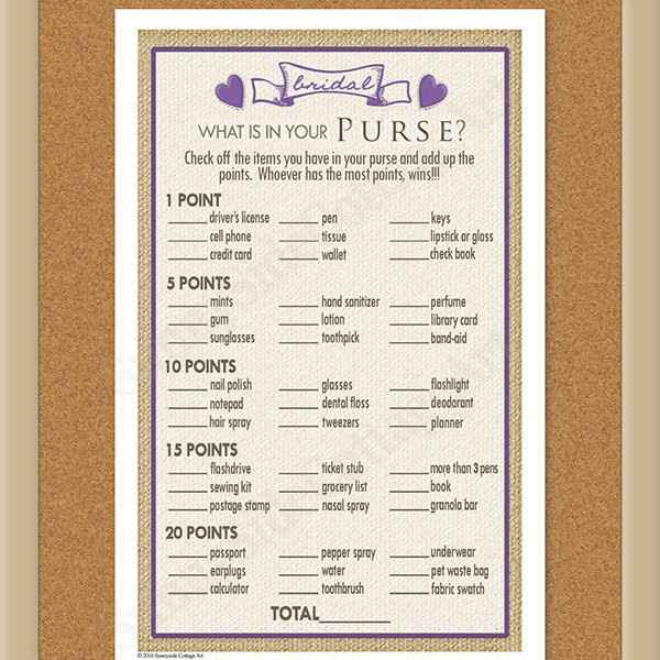 What's In Your Purse?