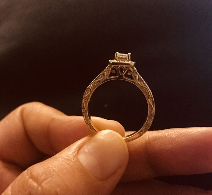 Let’s see those beautiful engagement/wedding rings! 23