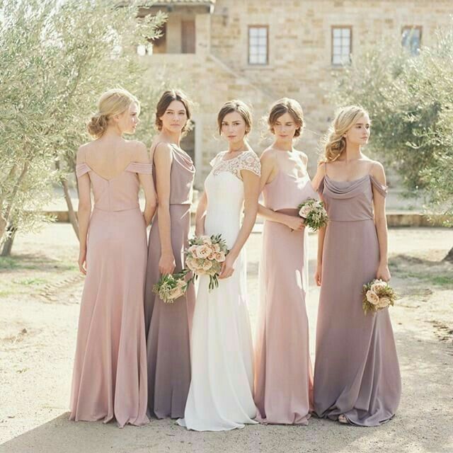 Short or long bridesmaids dresses? - 1