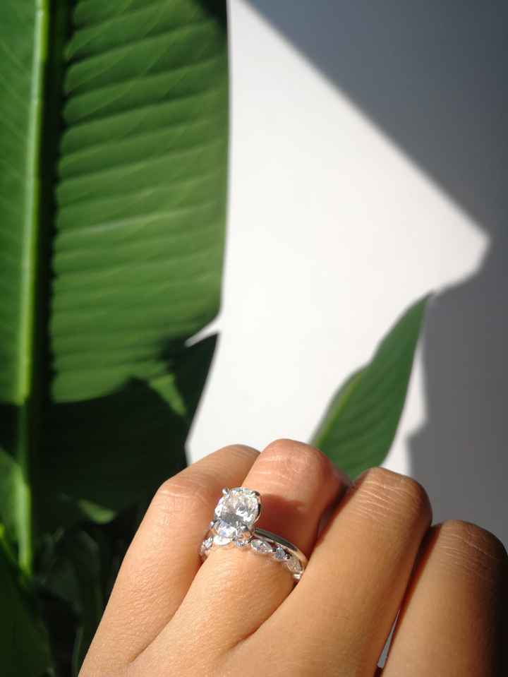 Post your moissanite engagement rings! - 3