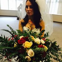 How did you style a bubble veil? - 1