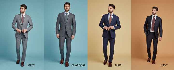 Suit Styles and Colours - 1