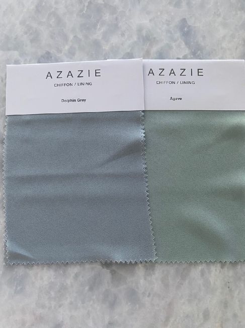 Does anyone have Azazie swatches?? 1