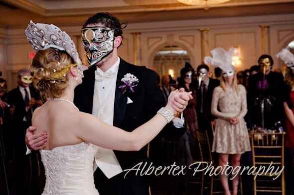 Masquerade Ball Wedding