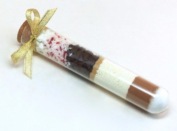 Test-tube Peppermint Hot Chocolate