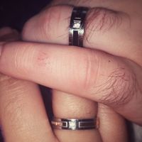 Stainless Steel Couples Rings