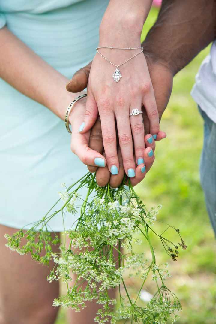 Do you wear your engagement ring 24/7? - 1