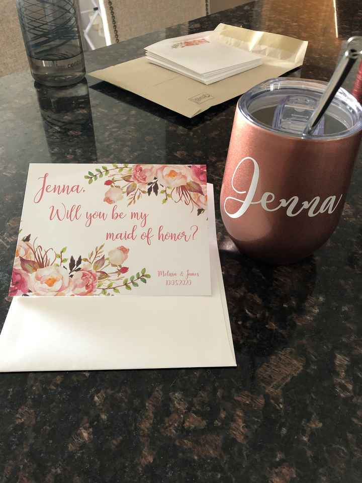 How to ask my bridal party? - 1