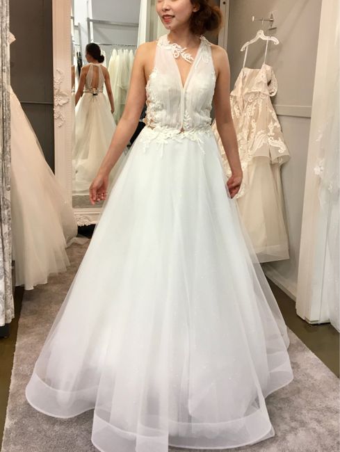 First time wedding dress shopping! ❤️ 5