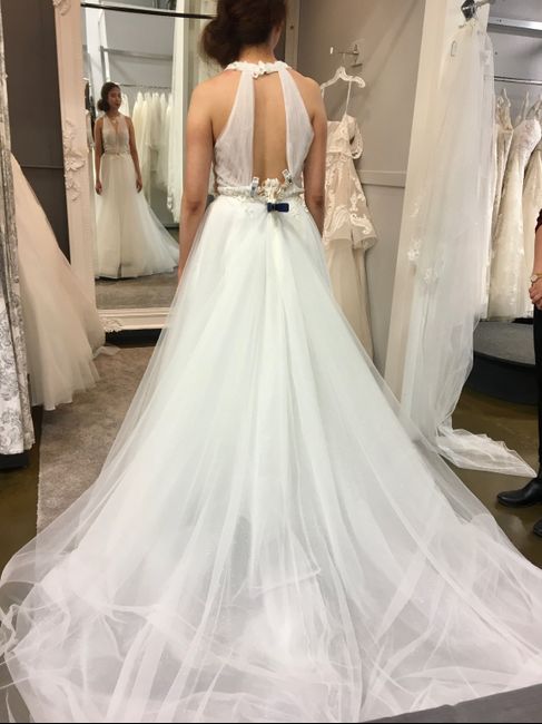 First time wedding dress shopping! ❤️ 7