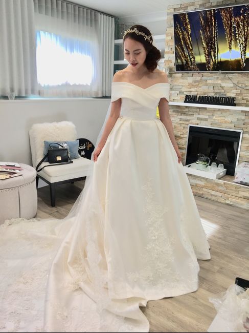 Said yes to my dress!! ❤️❤️ 2