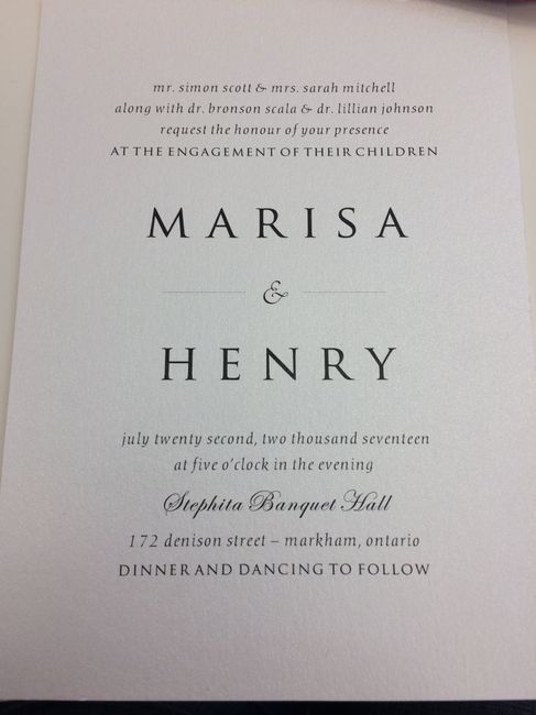  Wedding invitations - 1