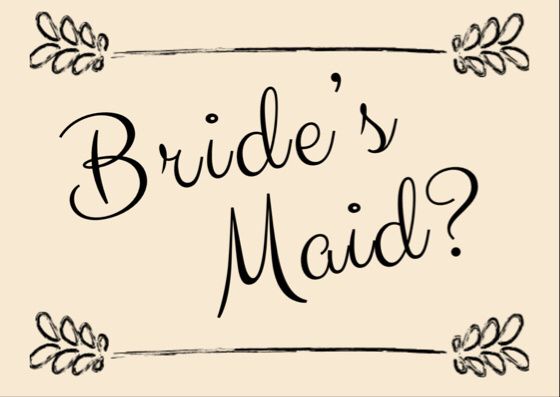 How to ask my bridal party? 3