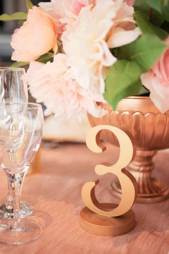 table numbers