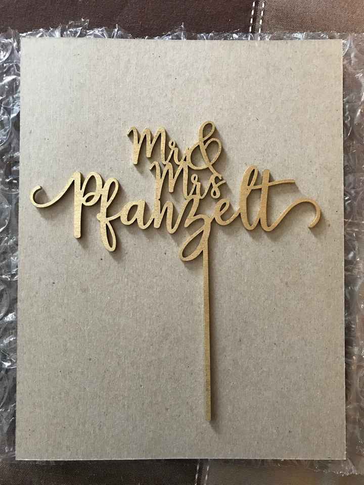 DIY or Buy? - Cake Topper - 1