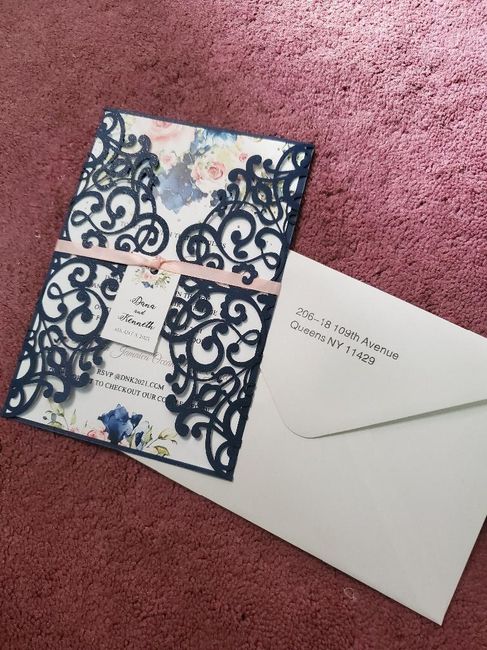 Stylish wedd invitations - 2