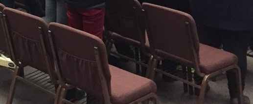 Chairs at the Church