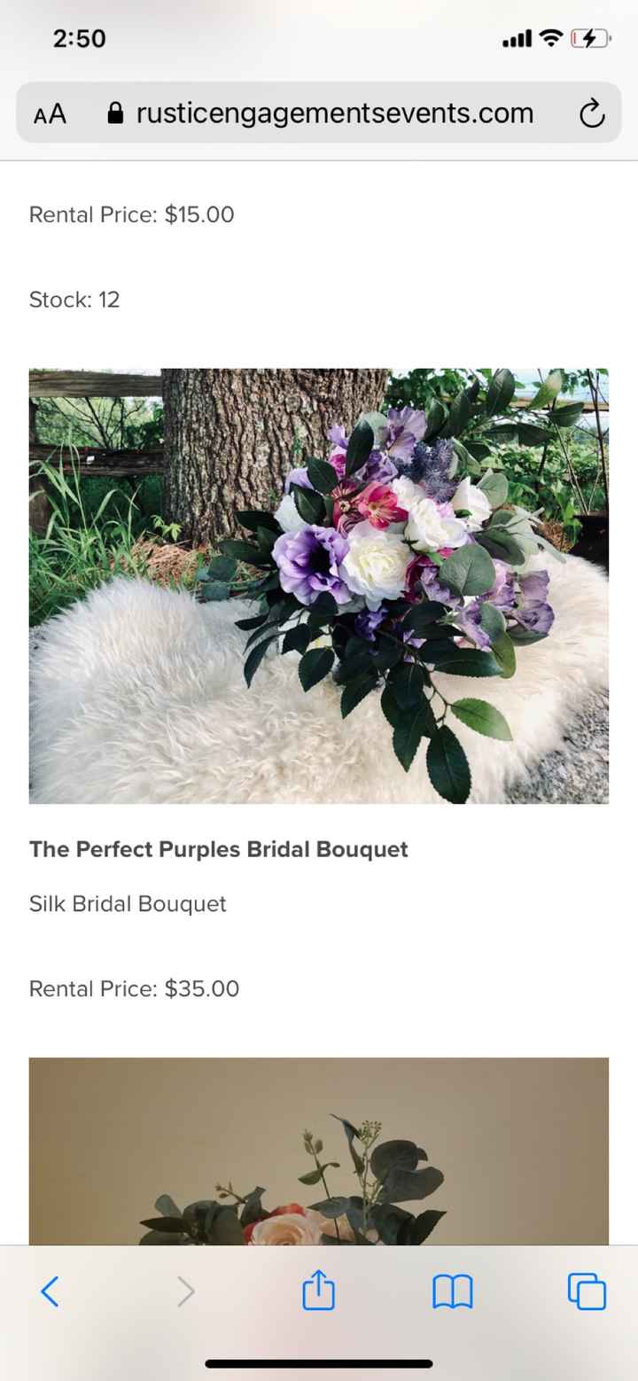 Ling’s moment bridal bouquet - 1