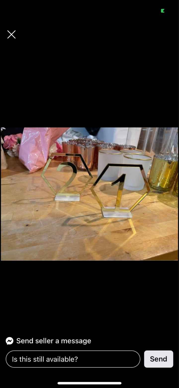 Wedding centerpieces for reception - 1