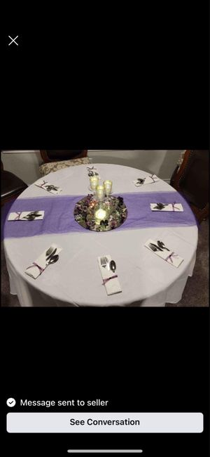 Table Linens (what color? renting or buying?) 2
