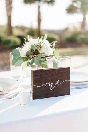 Table Number Ideas - 1