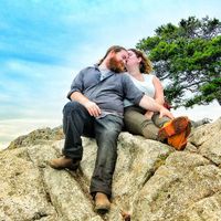 A celebration with a kiss