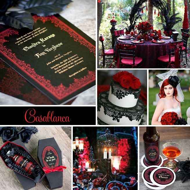 Gothic Romantic Wedding - 3