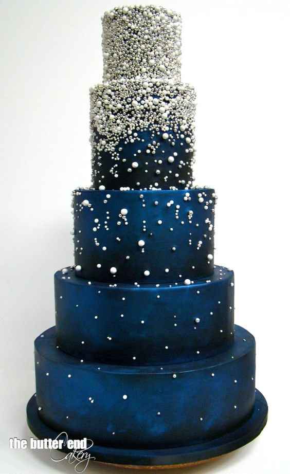 Dark blue and sub the silver for gold