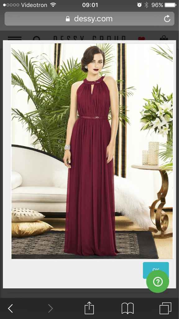 Fall bridesmaid dress colours - 1