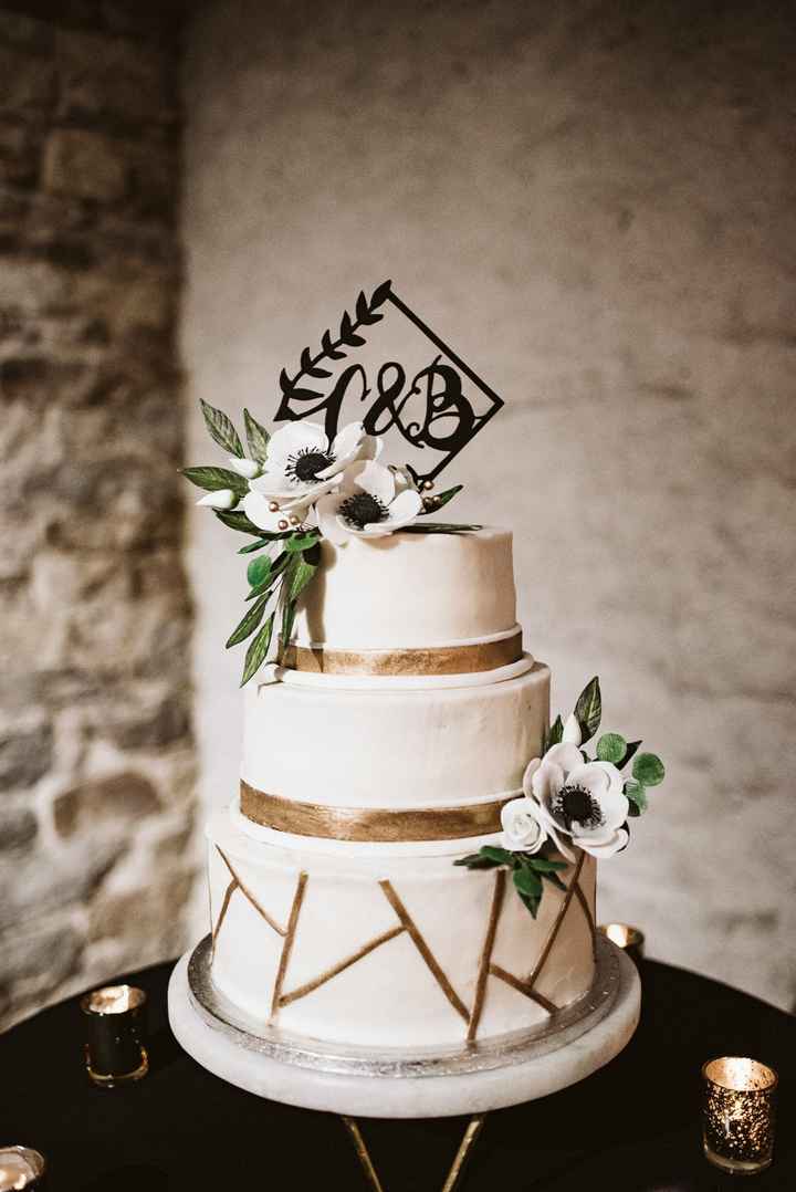 How much did your wedding cake cost? - 1