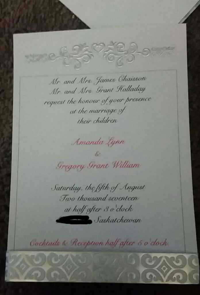 I fixed my rsvp cards!! - 1