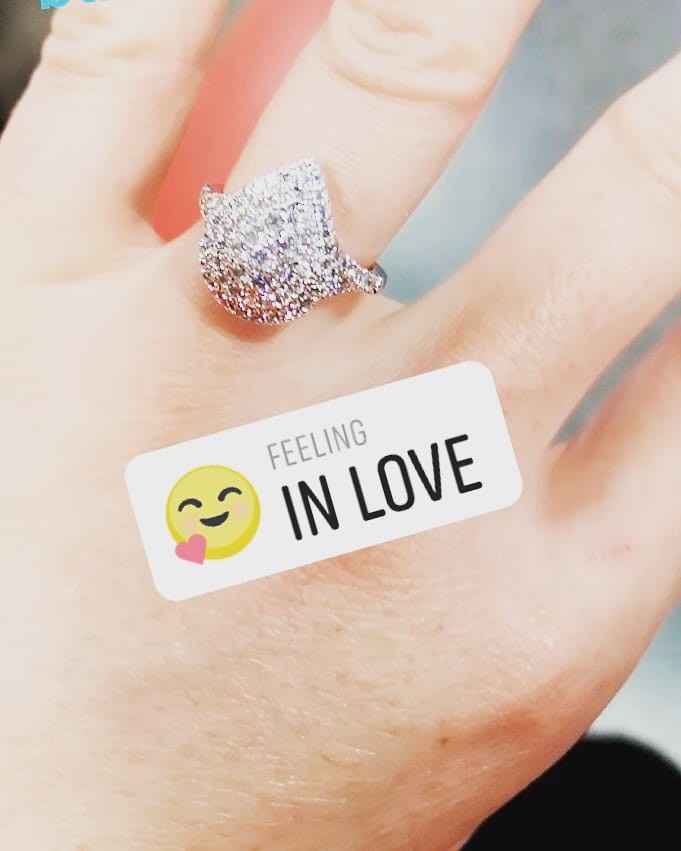 Show off your partner's wedding band! - 1