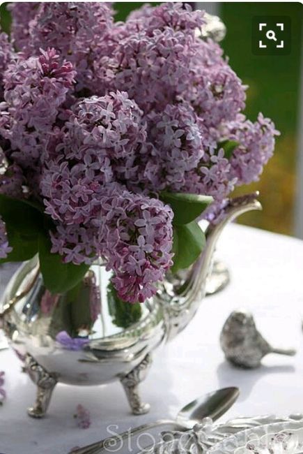 4 +1 centerpieces with a teapot - 1