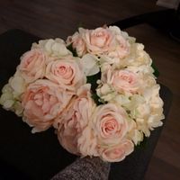 Bridesmaid fake bouquet