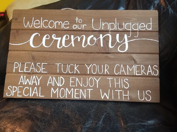 Wedding signs - 2
