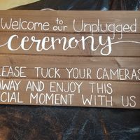 Wedding signs - 2