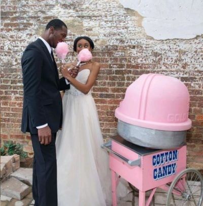 Cotton Candy Machine for Wedding! 1