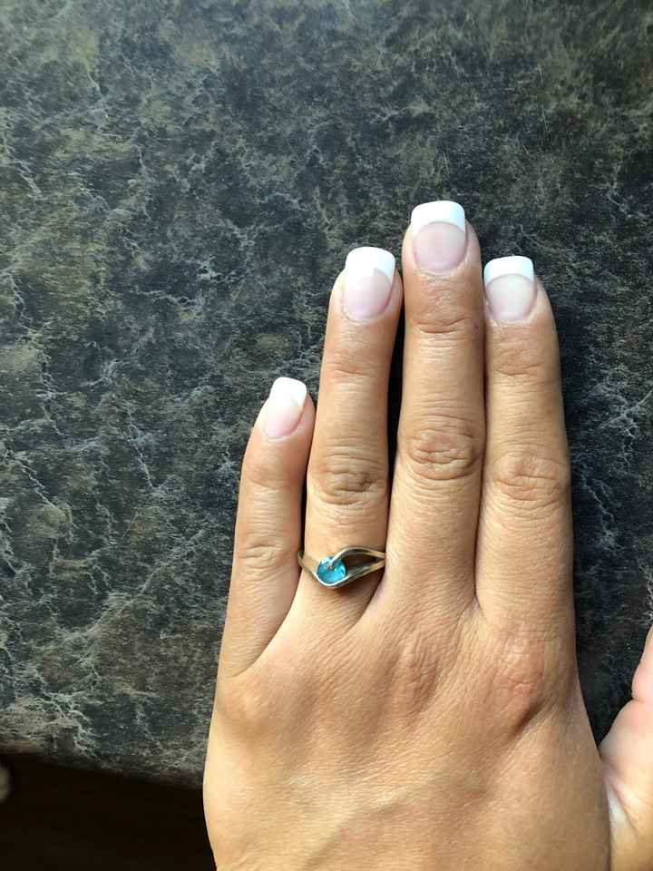 Skipped the engagement ring part? - 1