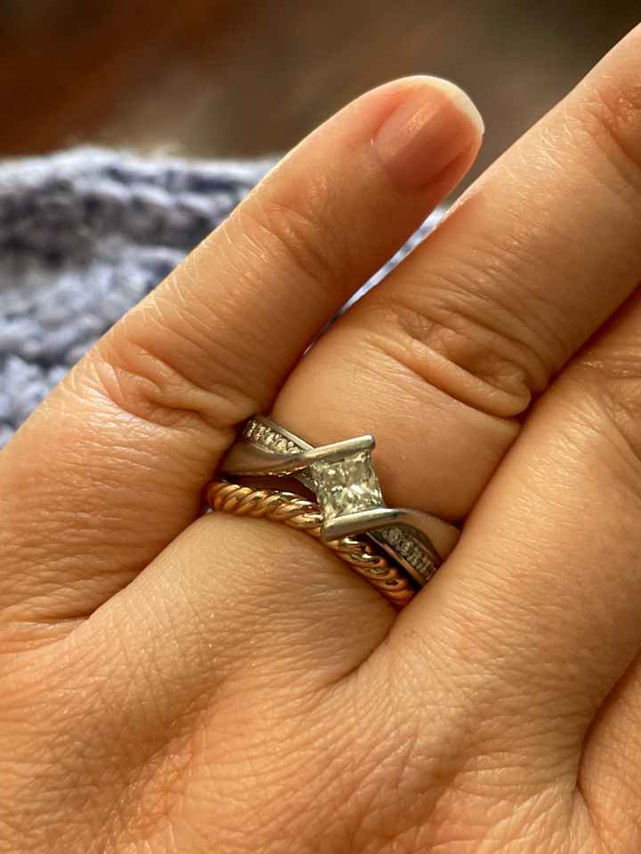 i want to see your wedding bands! - 1