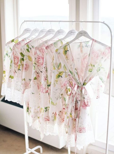 Robes for bridal party