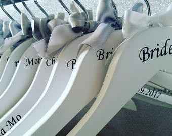 Hangers for bridal party