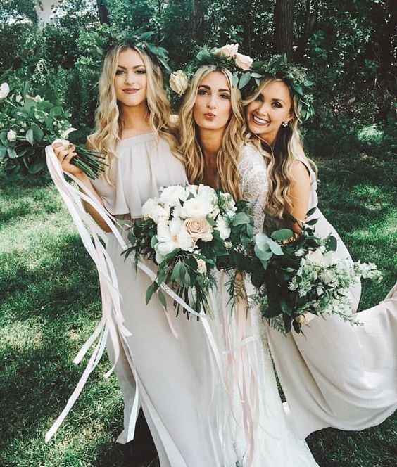 Bridesmaids dress colour