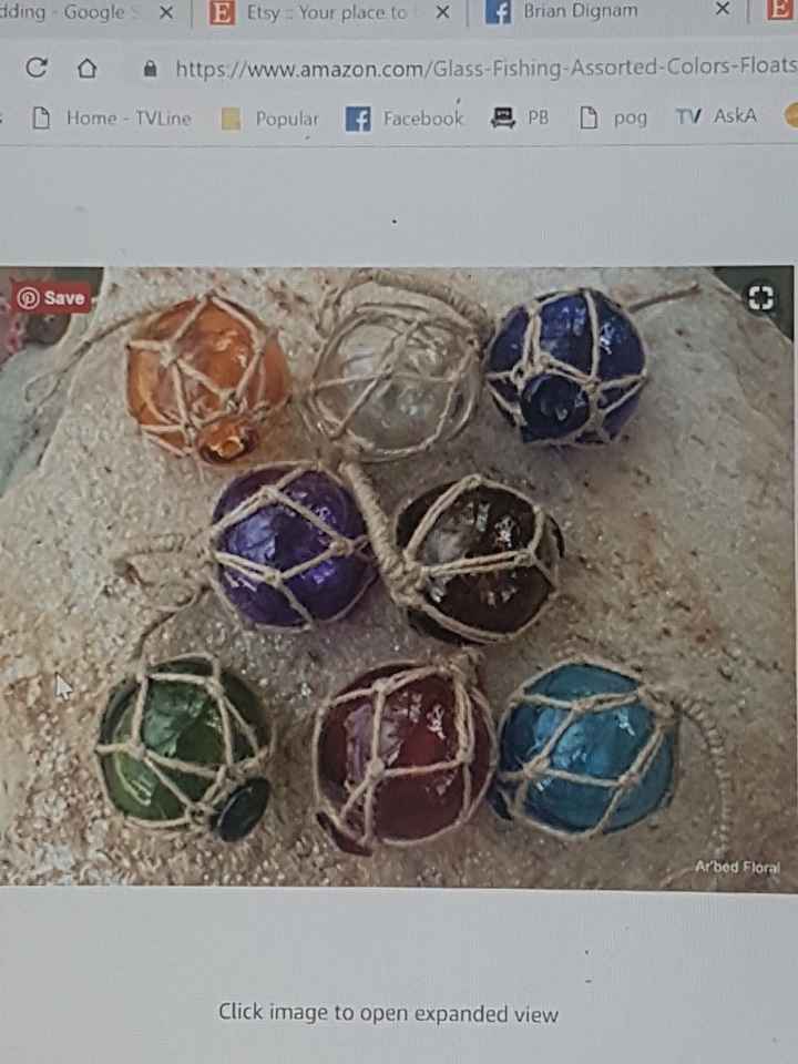 Non-floral aisle/pew markers - 1