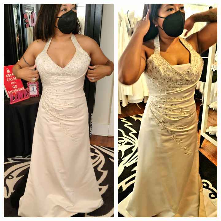 What shade is your wedding dress?! - 1