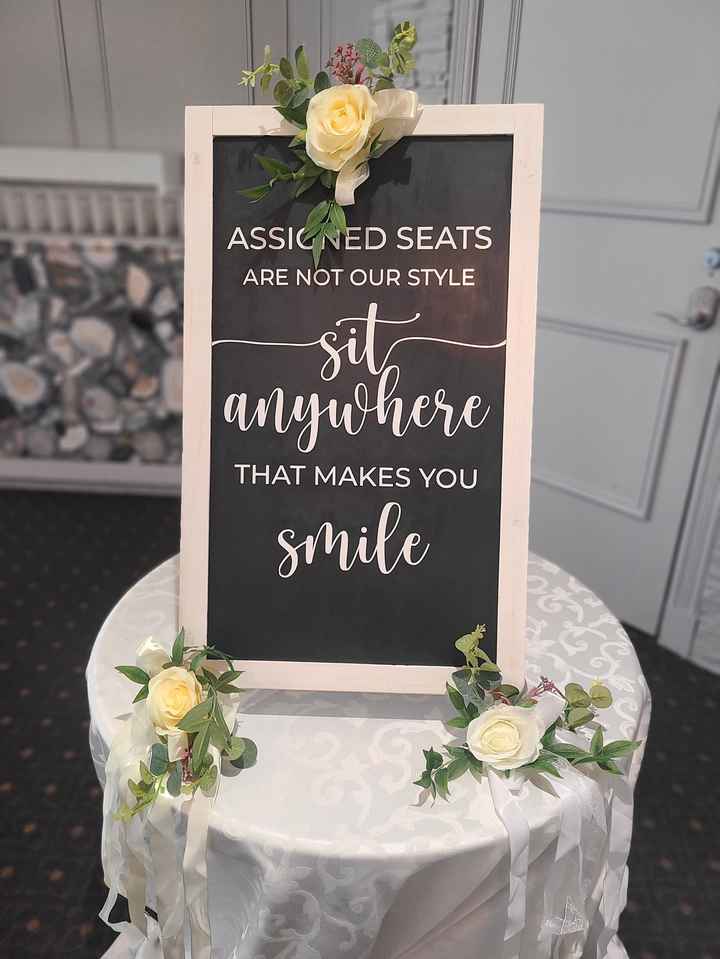 Wedding signs, did you buy or Diy? - 1