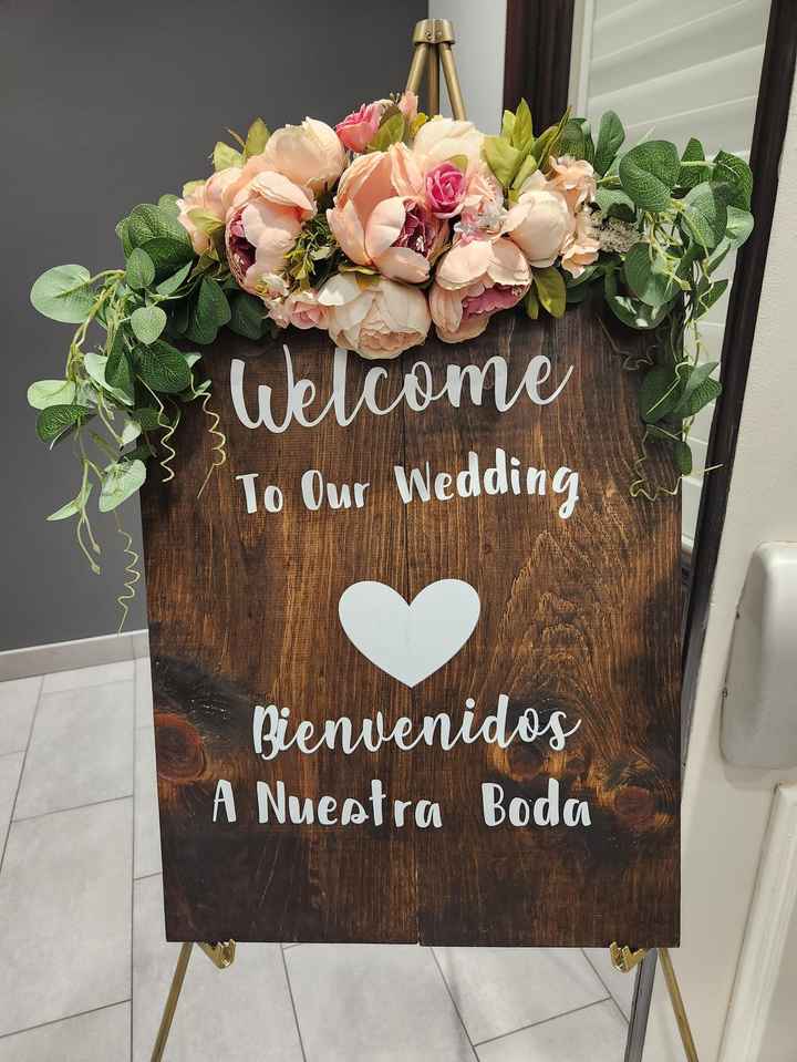 Wedding signs, did you buy or Diy? - 2