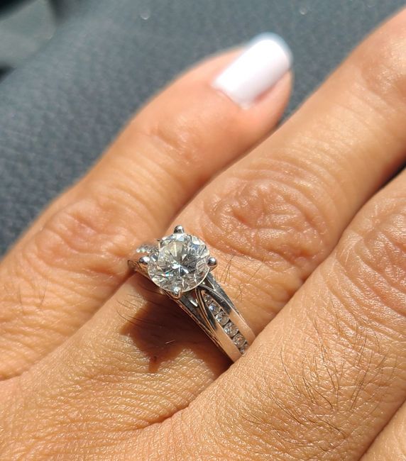 Tell me the story behind your engagement ring! 3