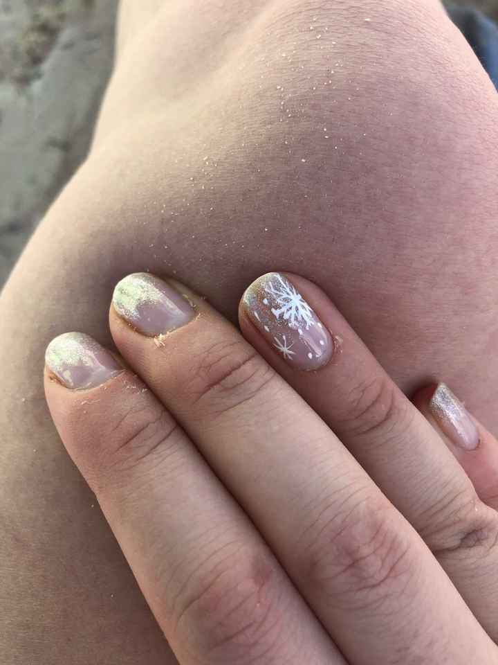 Wedding Day Nails - Colourful, Neutral, Glittery? - 1